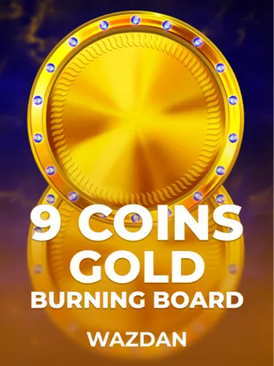 9 Coins Gold Burning Board